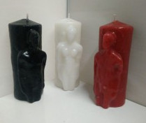 Vela Amarre ( roja, blanca o negra)