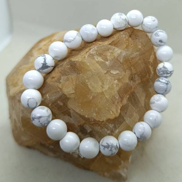 Pulsera Howlite (metas)