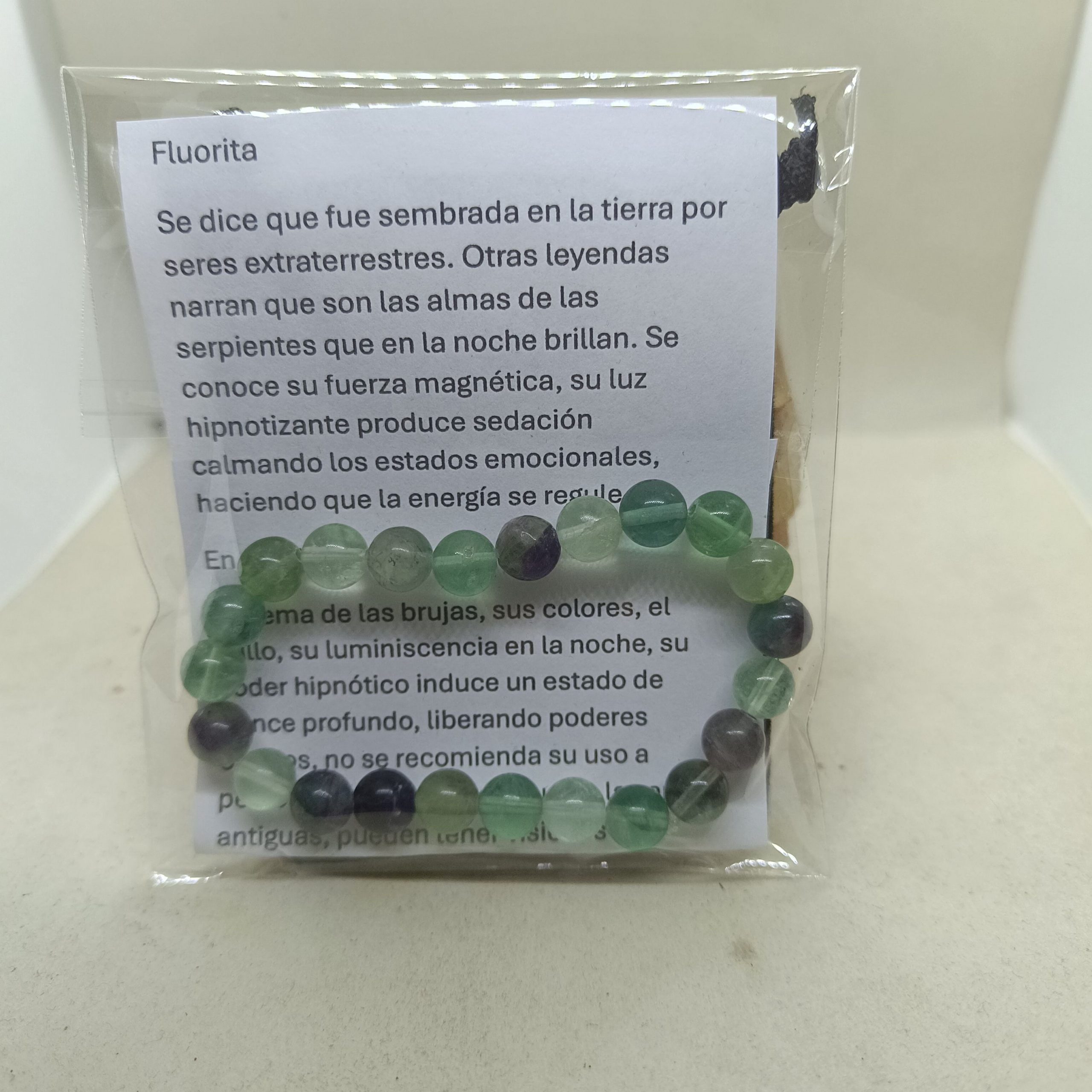 Pulsera Fluorita (meditación) - Imagen 2