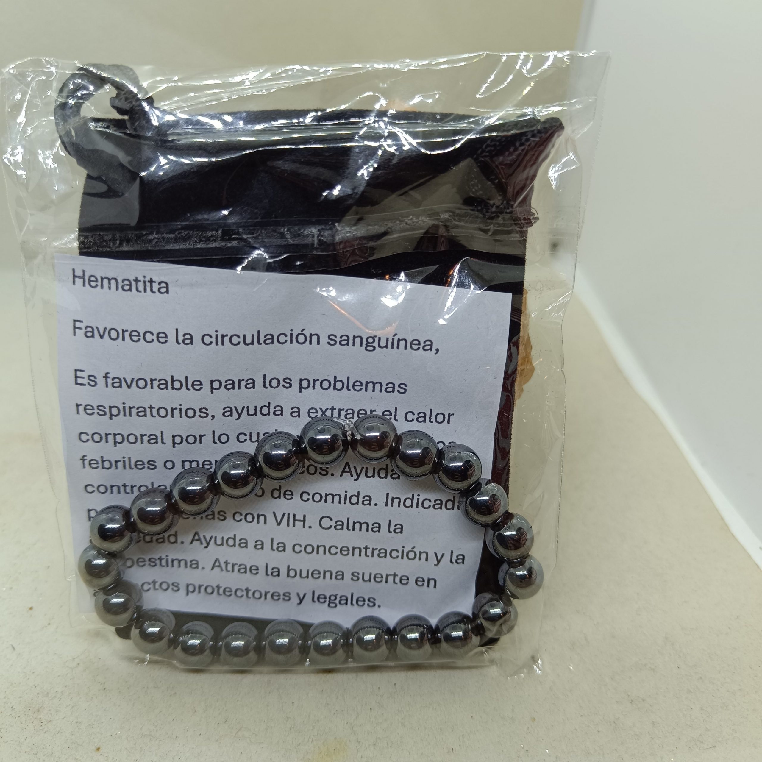 Pulsera Hematite (sanación) - Imagen 2