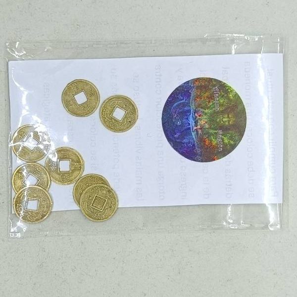 Amuleto Moneda China Iching