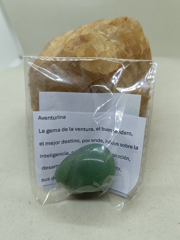 Piedra rodada, pulida Aventurina (Destino) - Imagen 2