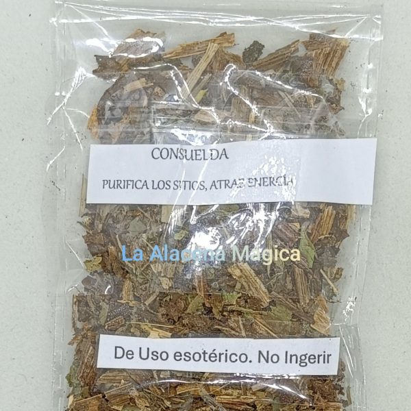 HIERBA CONSUELDA  ( alegría)
