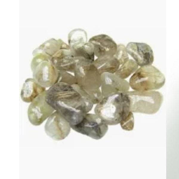 Piedra rodada, pulida Cuarzo Rutilado (Sanación)