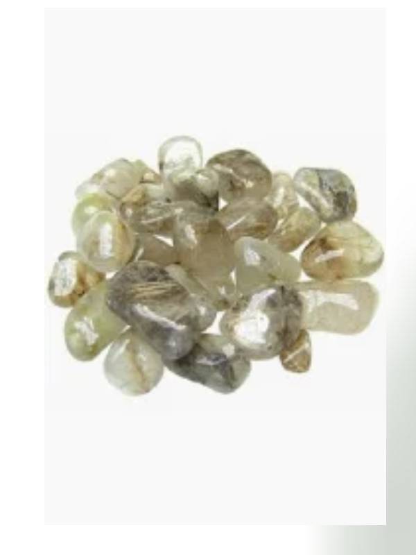 Piedra rodada, pulida Cuarzo Rutilado (Sanación)