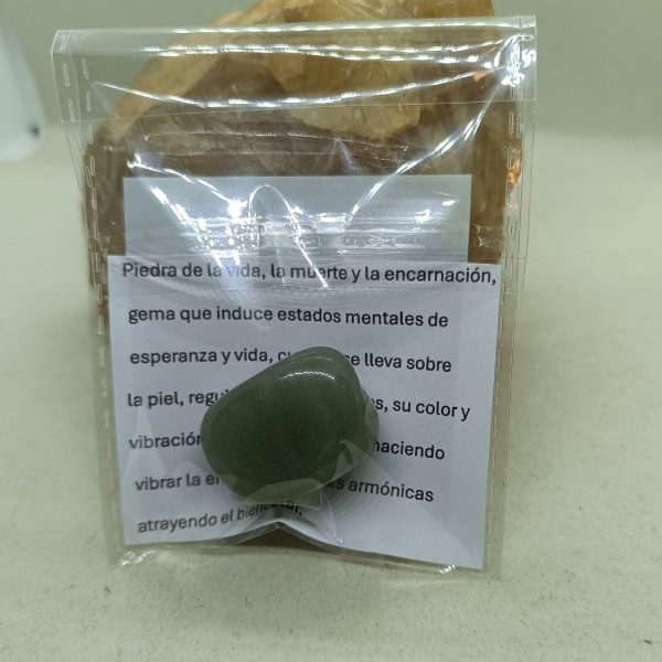 Piedra pulida de JADE (Vida y la Muerte)