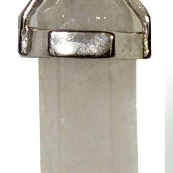 Punta Cuarzo Blanco Colgar , cristal de roca