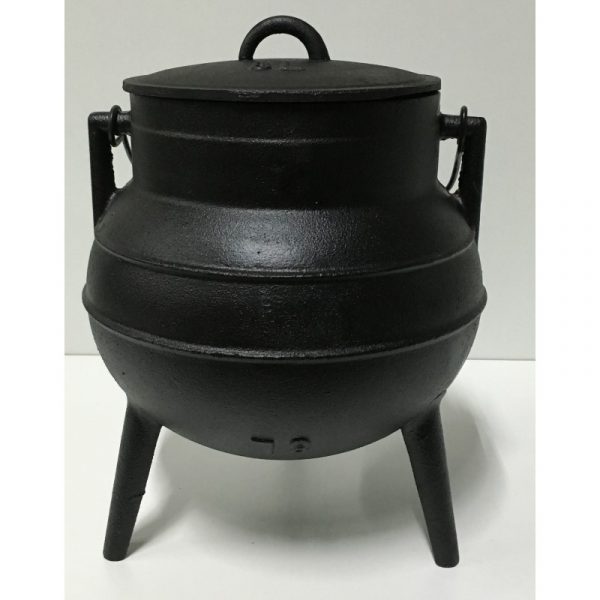 Caldero de hierro fundido de tres patas 1 litro