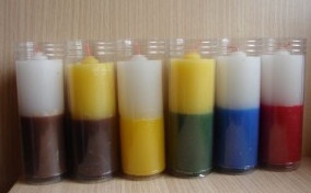 VELON DOS COLORES ( diferentes colores)