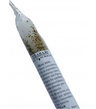 Vela orgónica Trabajo