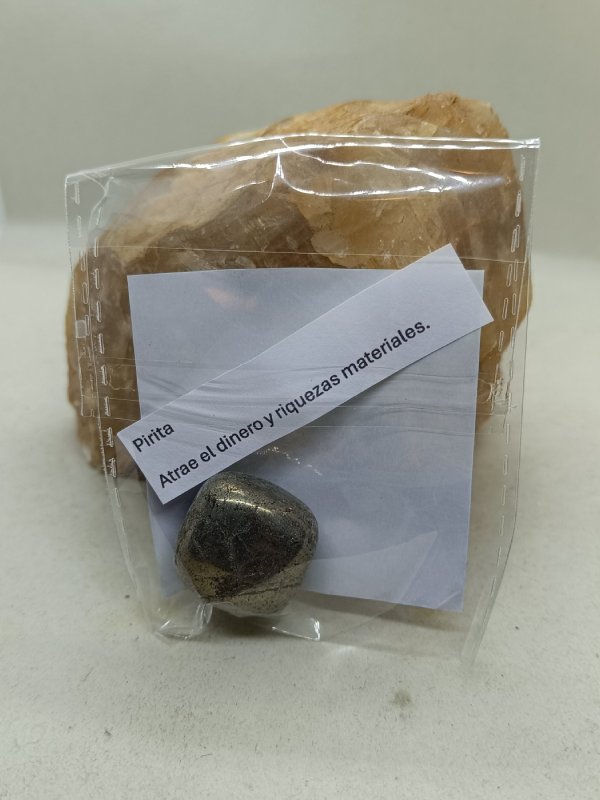 Piedra Pirita (Dinero, felicidad) - Imagen 2