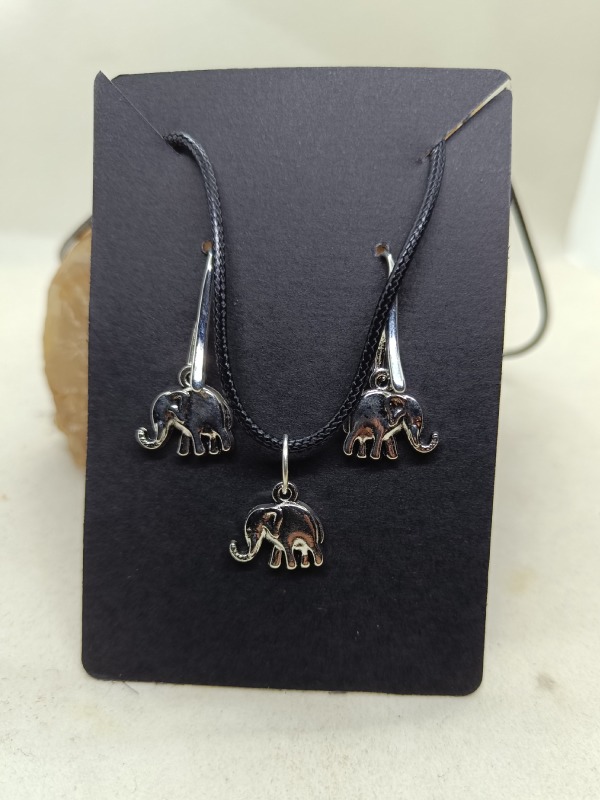 Conjunto Elefantes (acero)