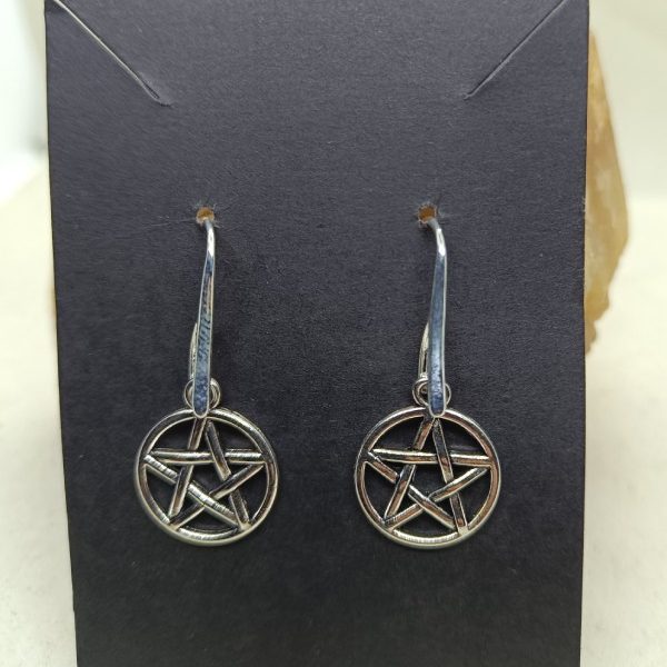 Pendientes Pentagrama (acero)