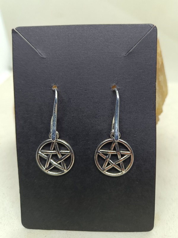 Pendientes Pentagrama (acero)