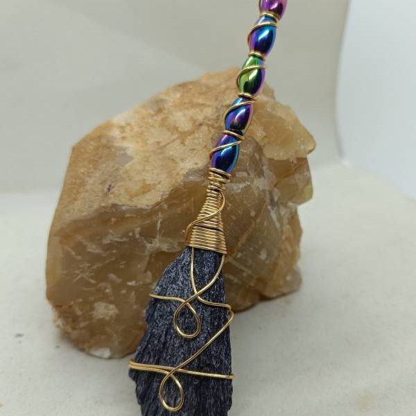 Piedra Escoba Bruja Cianita