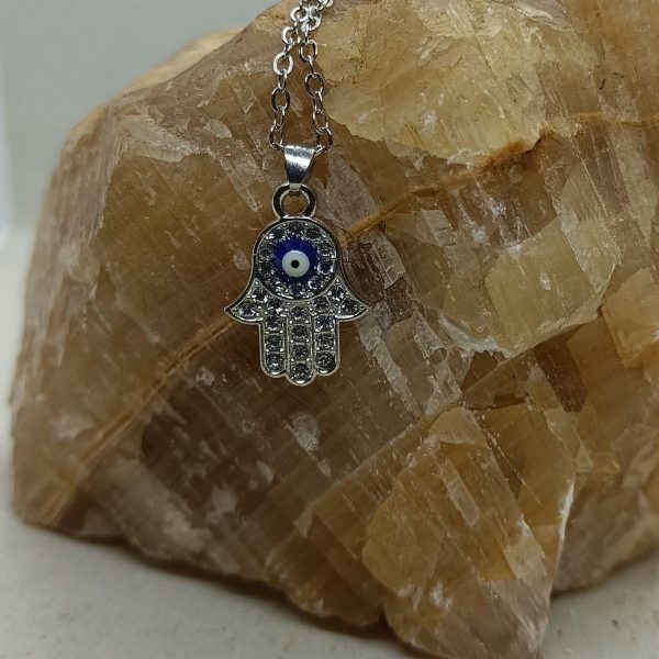 Colgante mano de Fátima (acero)