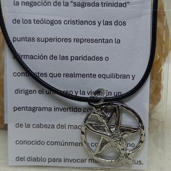 Colgante sigilo Satanás