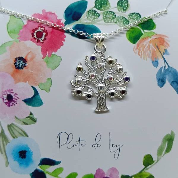 Colgante Árbol de la vida plata S925