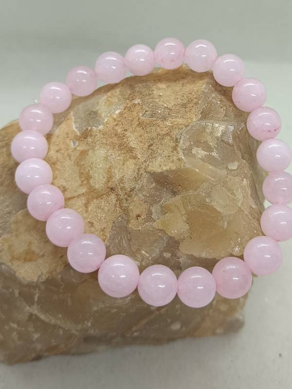 Pulsera Cuarzo Rosa (amor)