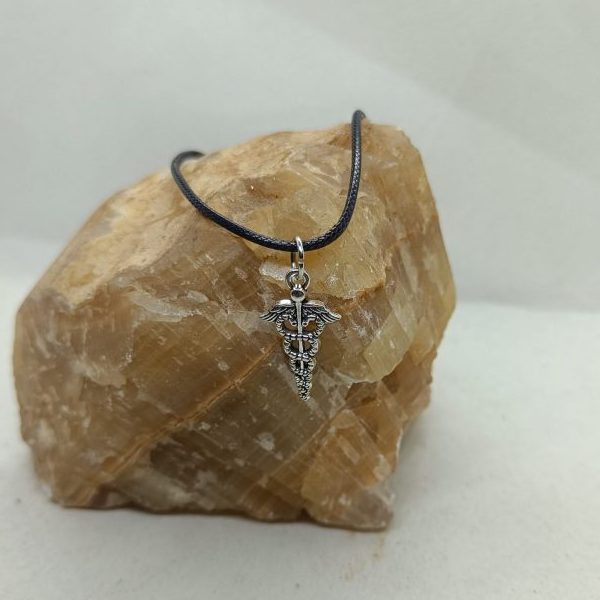 Colgante Caduceo (Acero)