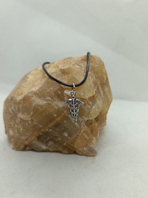 Colgante Caduceo (Acero)