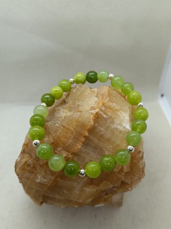 Pulsera Jade y plata