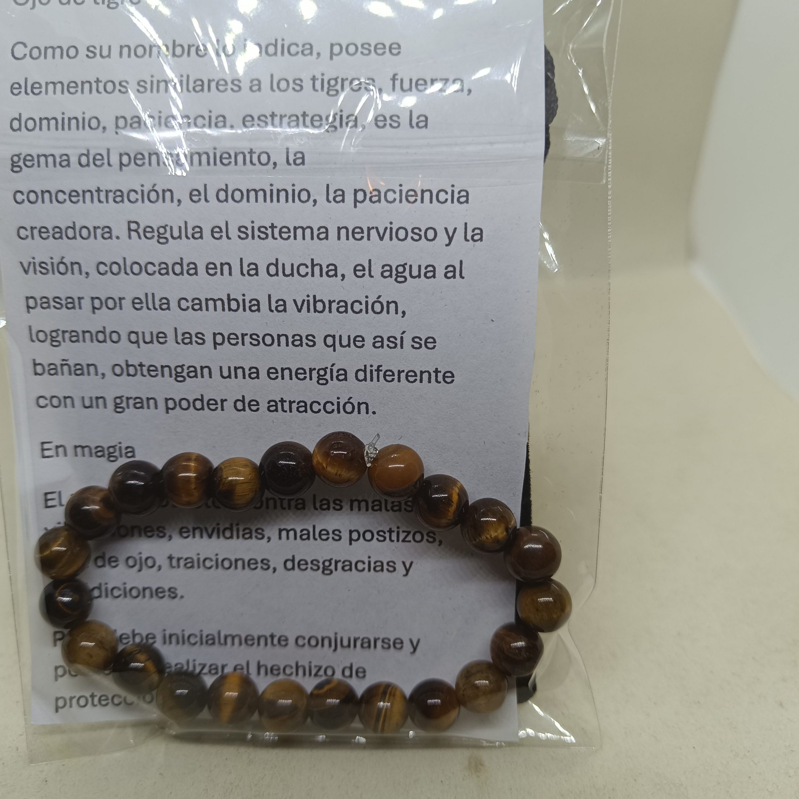 Pulsera Ojo de Tigre (contra magias) - Imagen 2