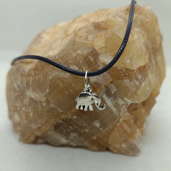 Colgante elefante (acero)