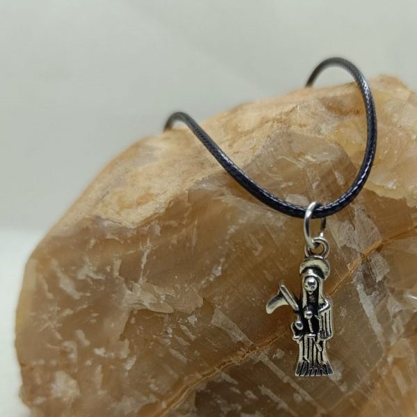 Amuleto Santa Muerte (acero)