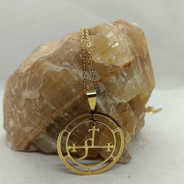 Amuleto sigilo Lilith (acero)